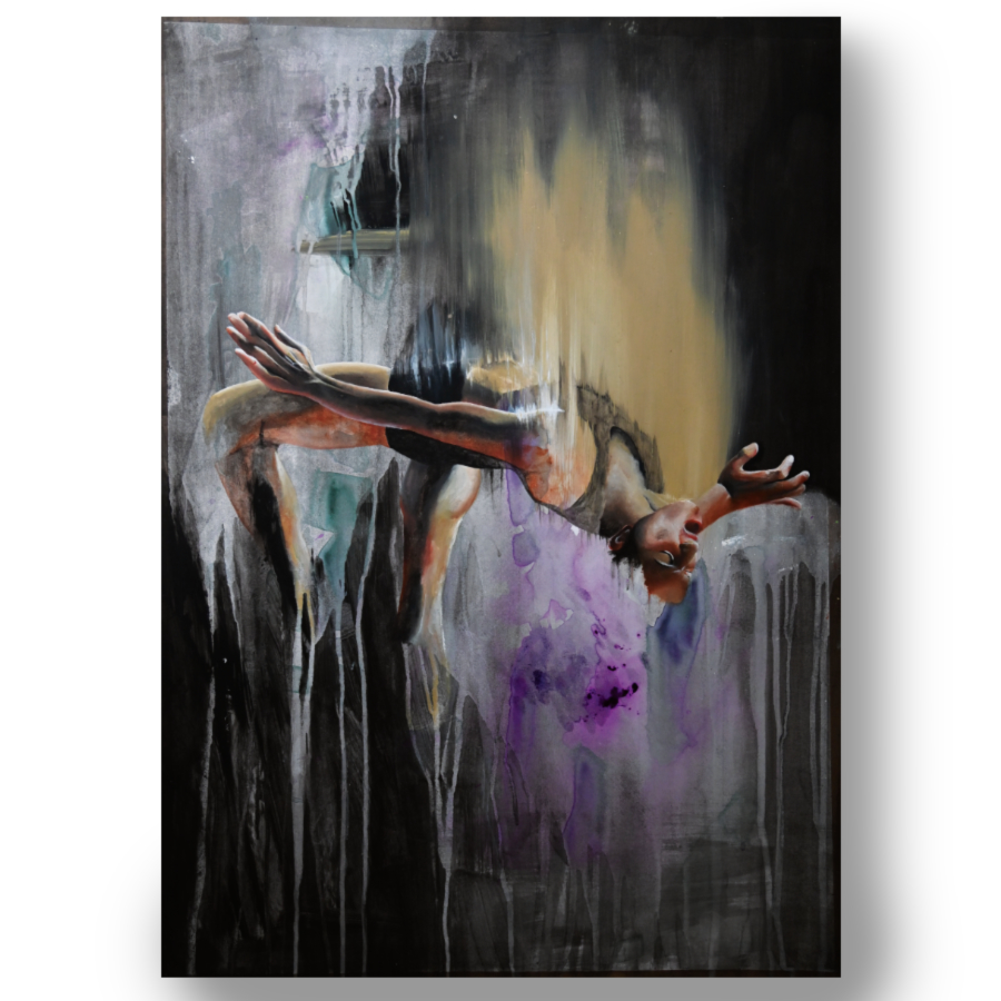Suspended Animation print by Rebecca Taylor artist.
